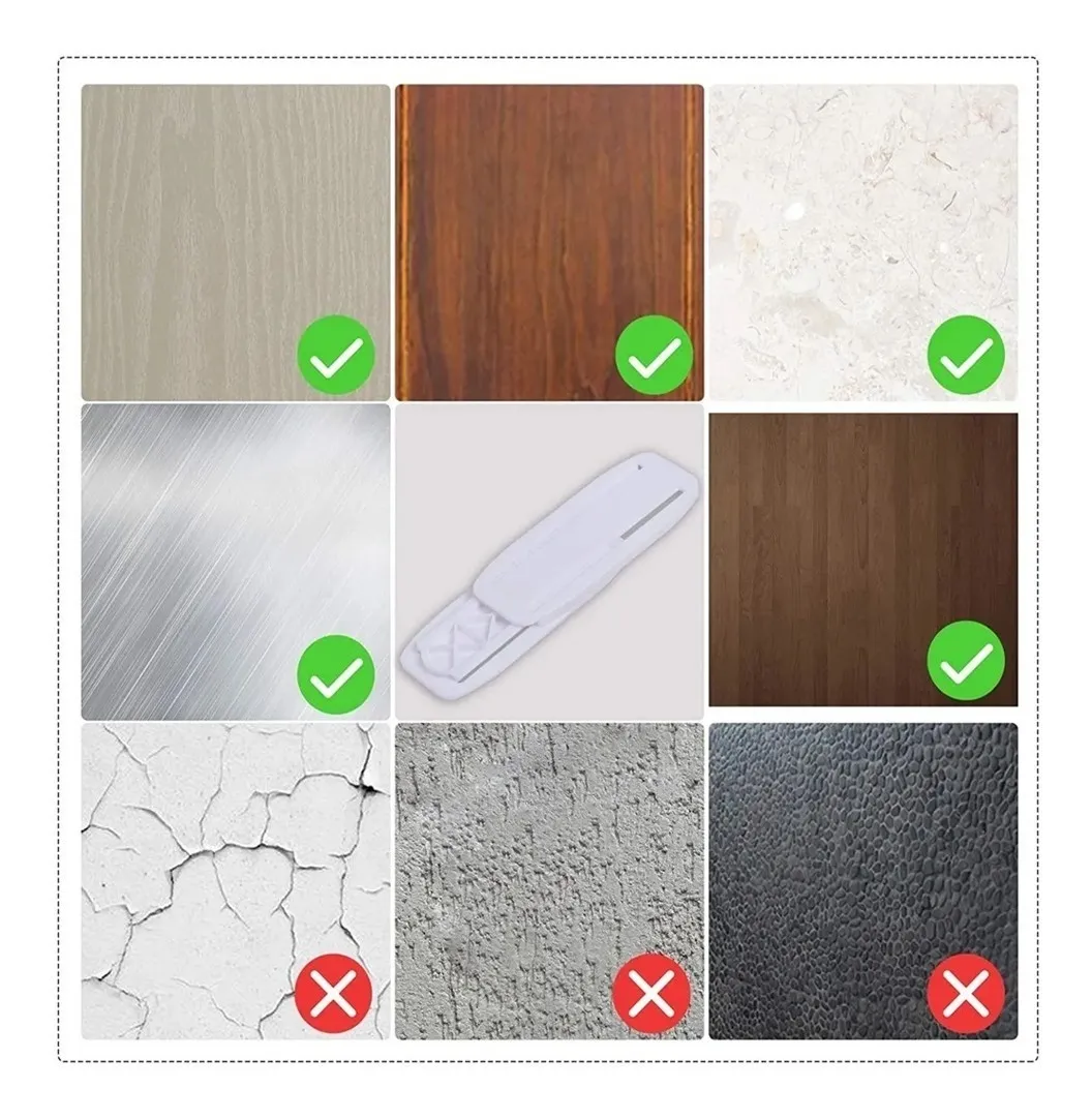 Soporte multiusos con adhesivo